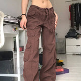 Højtaljede jeans med brede ben og lige ben til kvinder