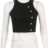 Afslappede damebukser med snøre, 2000'er-stil