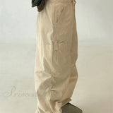 Afslappede damebukser med snøre, 2000'er-stil